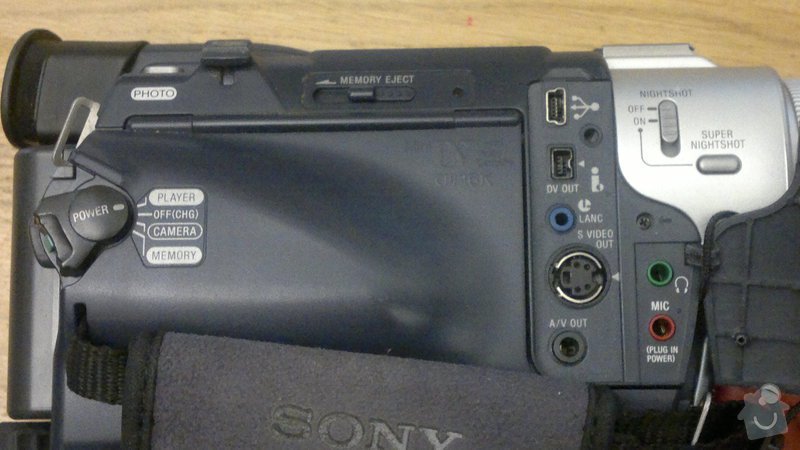Propojení DV kamery a notebooku: 2013-01-11-3098