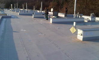 Hydroizolace ploché střechy se zateplením EPS