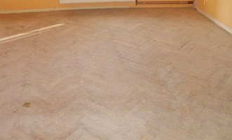Renovace parket a pokládka vinylové plovoucí podlahy
