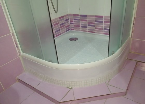 Montáž sprchového koutu včetně vaničky