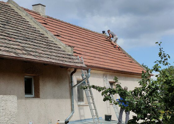 Oprava střechy - krokev a zatékání