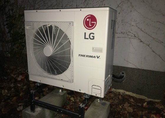 Výměna tepelného čerpadla HotJet za LG